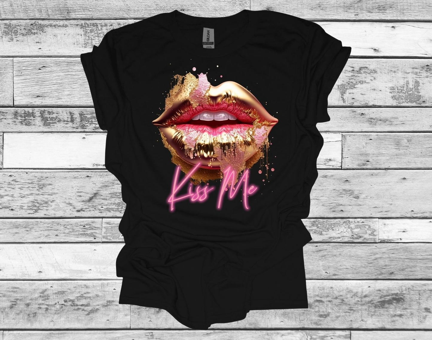 Kiss Me Short Sleeve T-Shirt