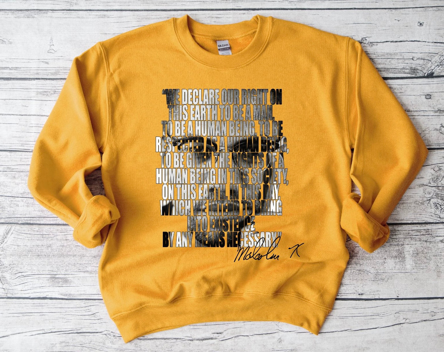 Malcolm X - We Declare Sweatshirt