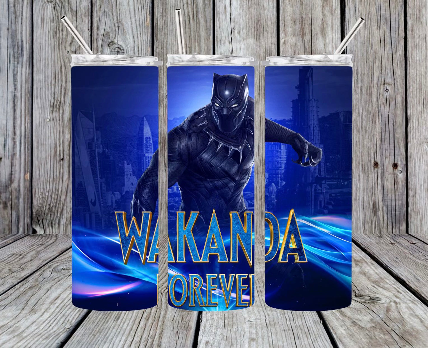 Black Panther Wakanda 20oz Tumbler