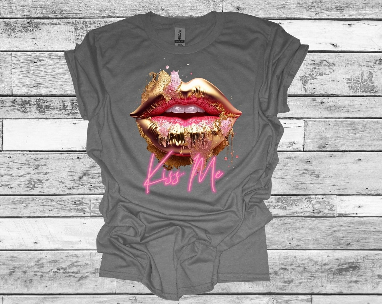 Kiss Me Short Sleeve T-Shirt