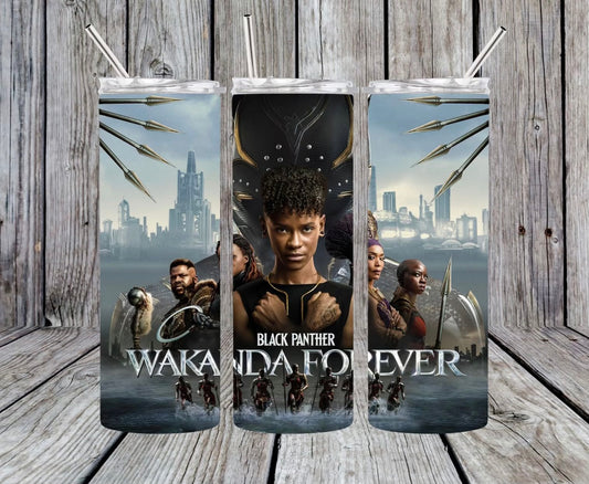 Wakanda Forever 20oz Tumbler