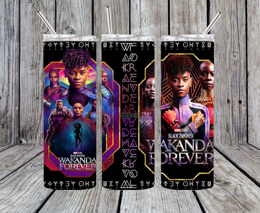 Wakanda II Forever 20oz Tumbler