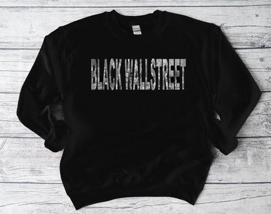 Black Wallstreet Sweatshirt