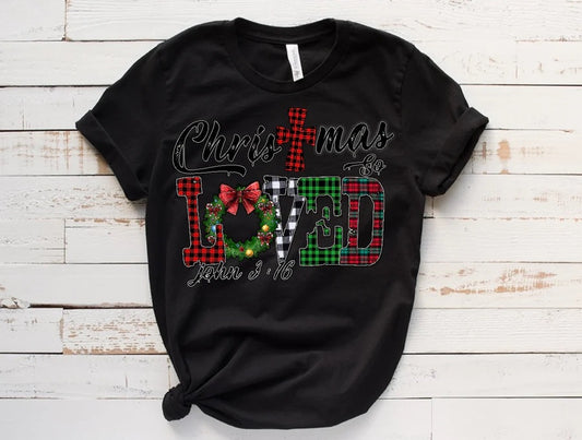 Christmas Loved Short Sleeve T-Shirt