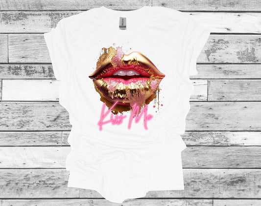 Kiss Me Short Sleeve T-Shirt